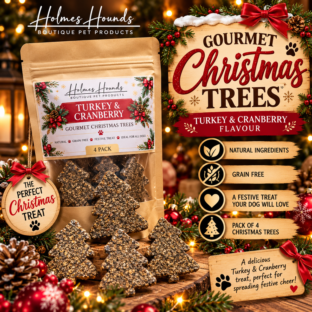 gourmet Gingerbread Men 4 Pack