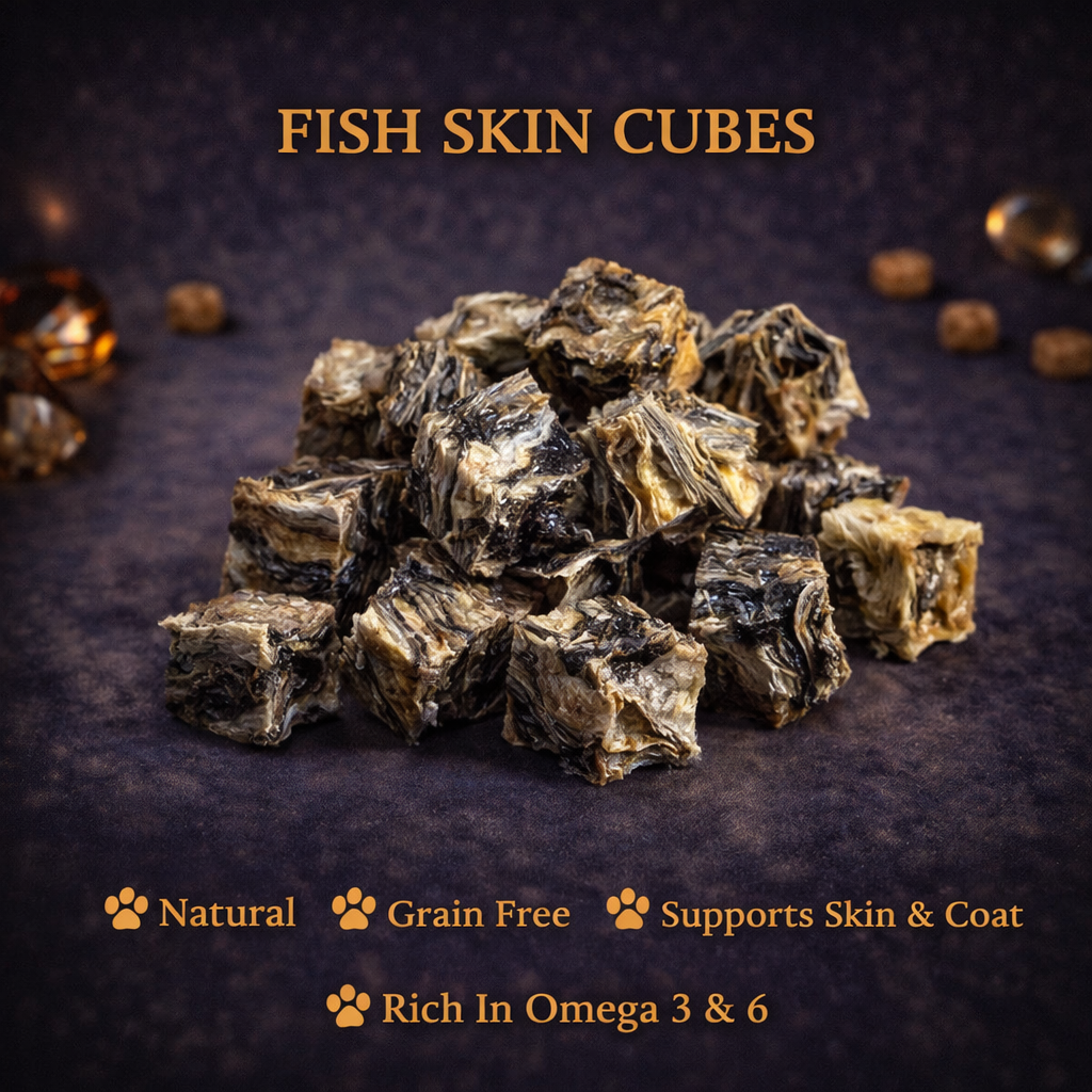 Fish Skin Cubes