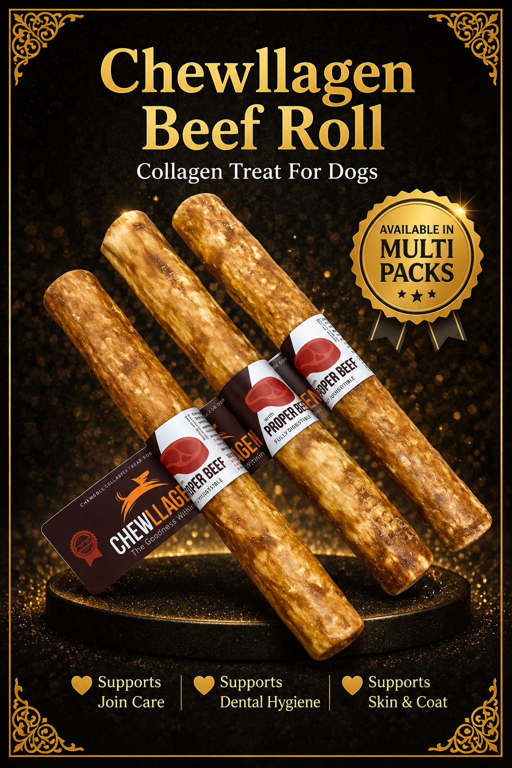 Chewllagen Beef Roll
