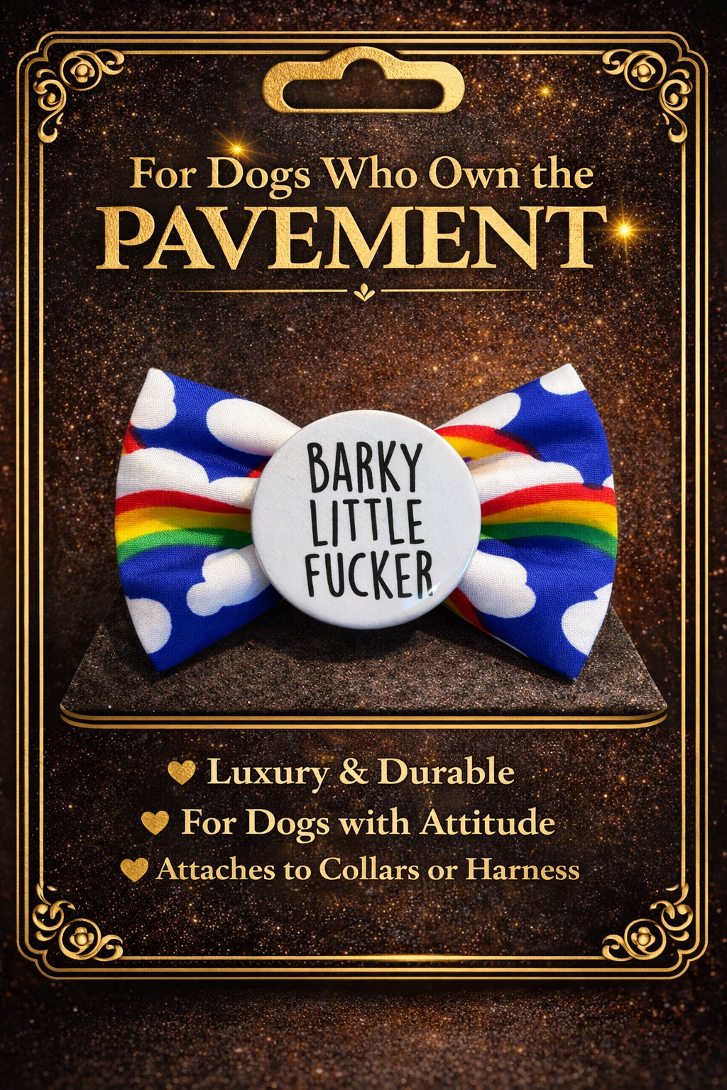Barky Little Fucker Bow