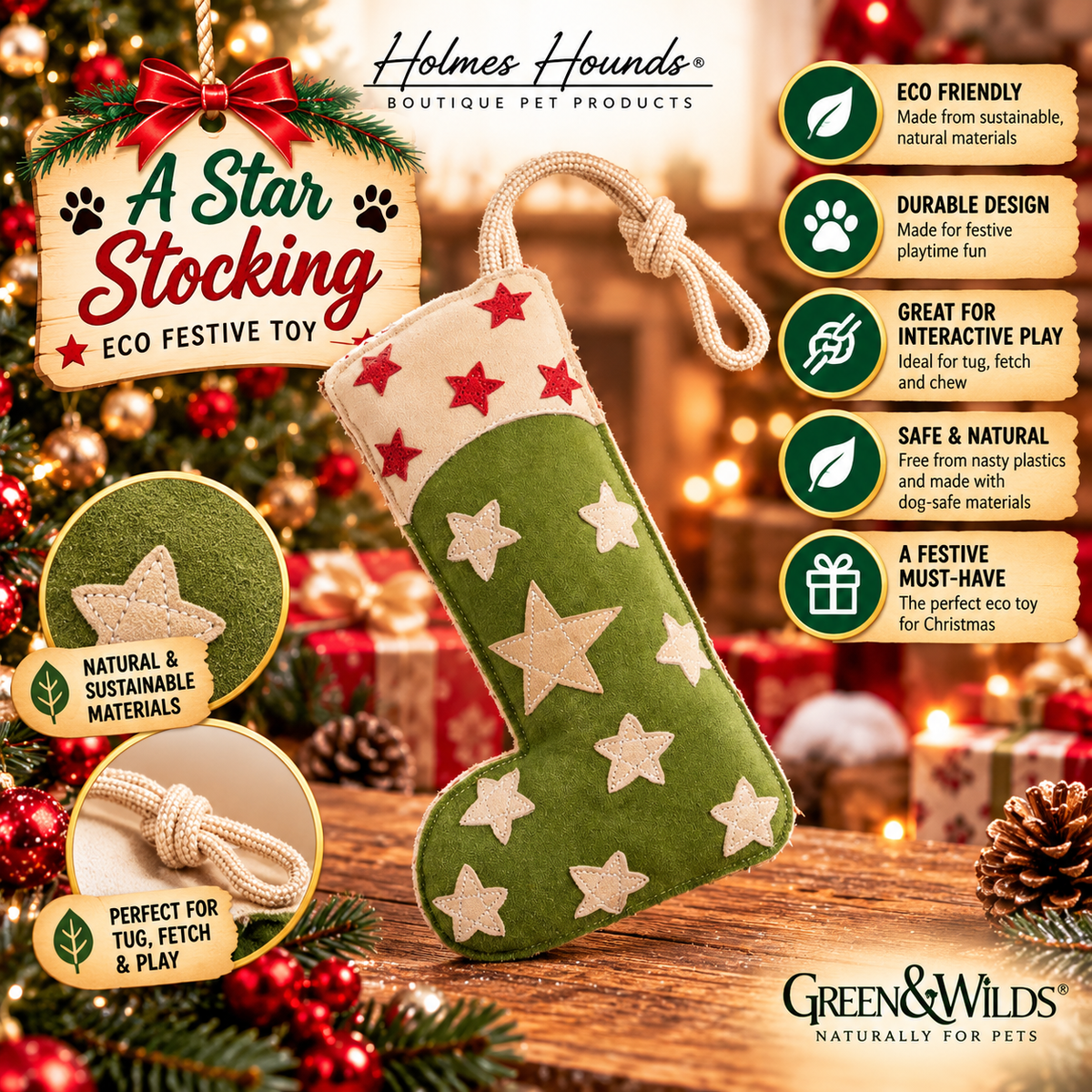 A Star Stocking Eco Toy