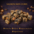 Salmon Skin Cubes
