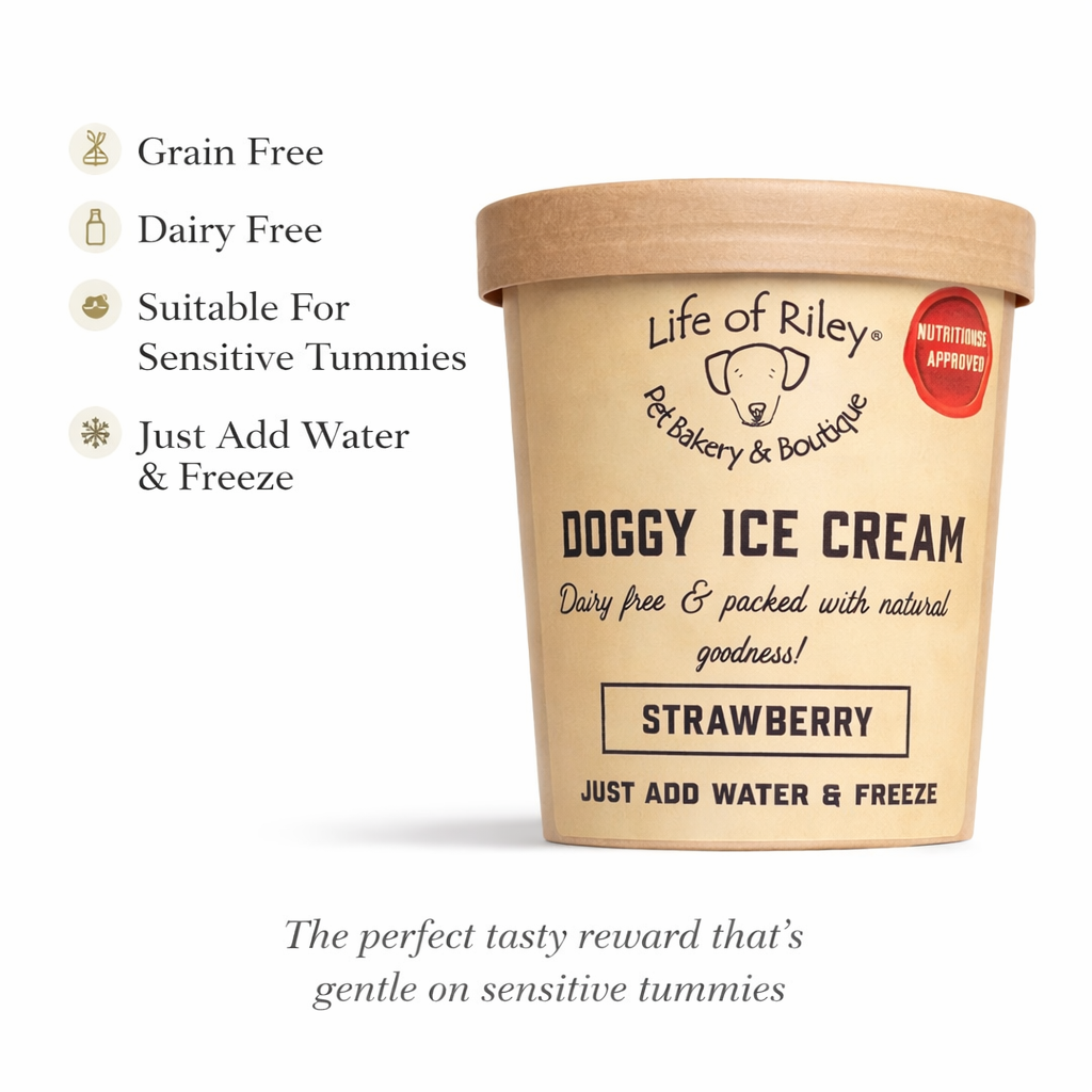 Strawberry Doggy Ice Cream