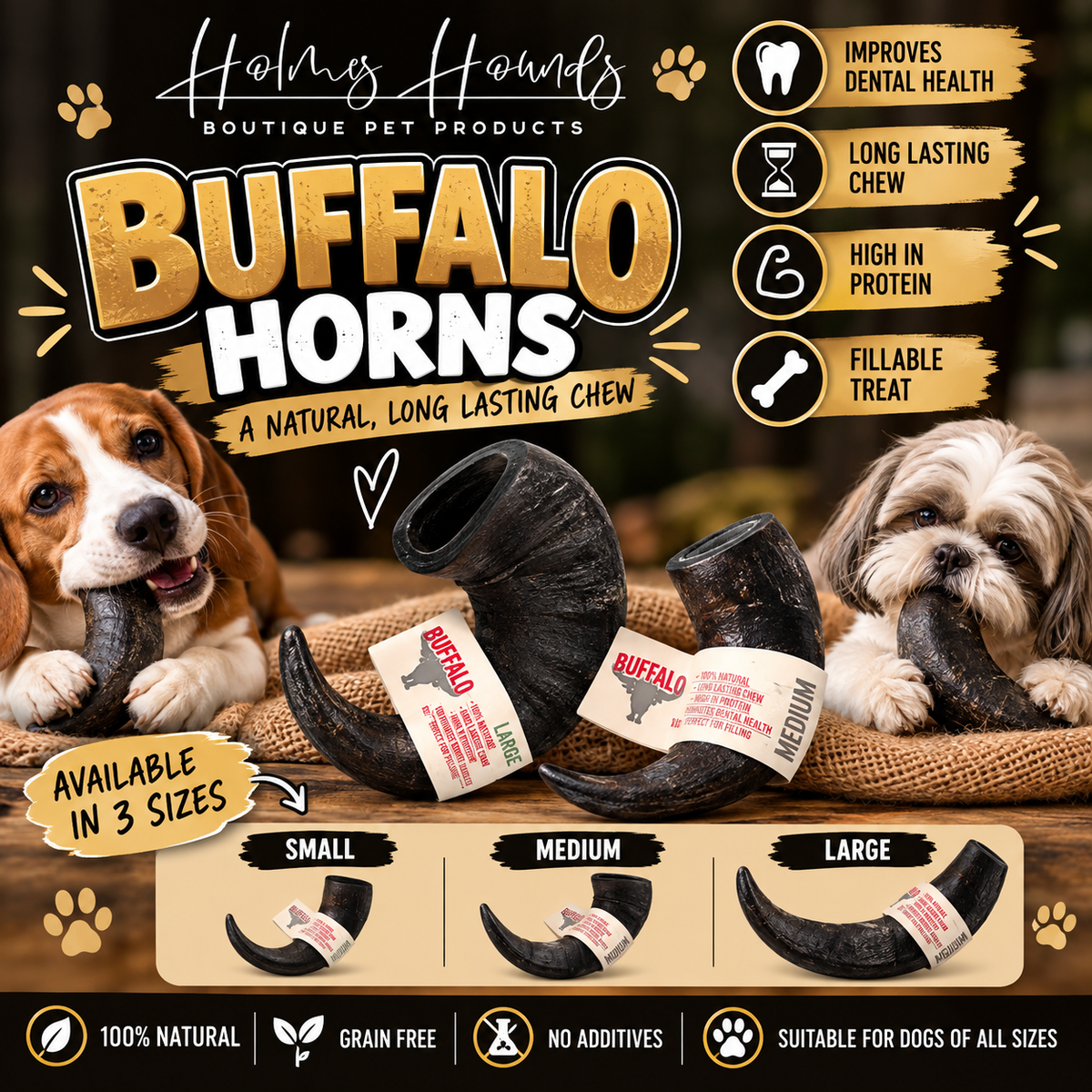 Buffalo Horns