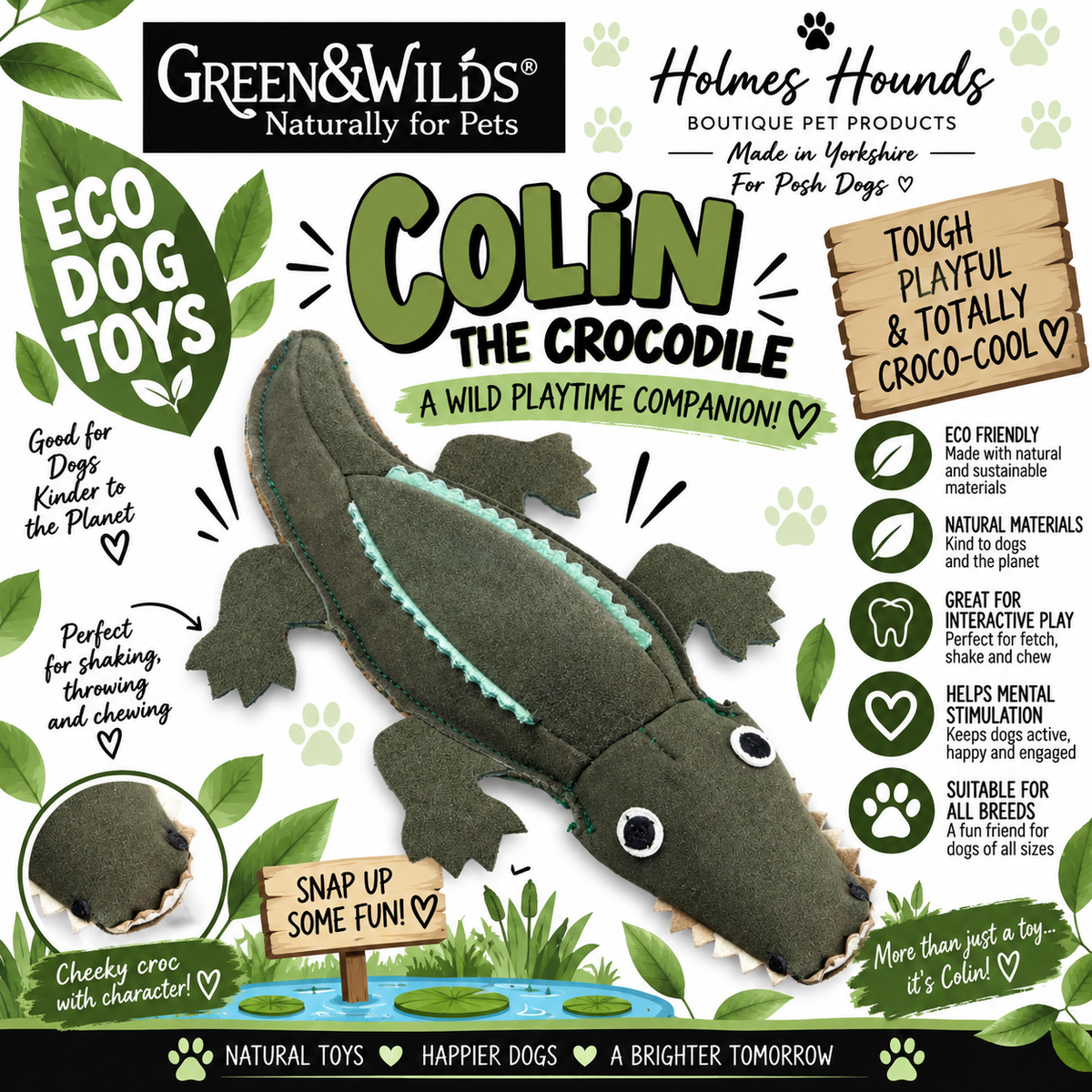Colin The Crocodile