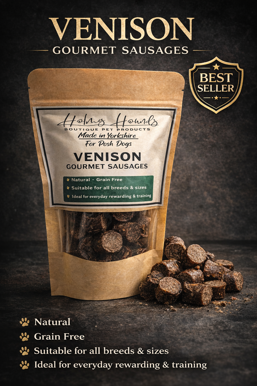 Venison Gourmet Sausges