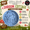 Shroom Cottage Enrichment Bowl Blue