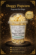 Peanut Butter Doggy Popcorn