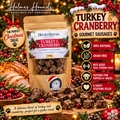 Turkey & Cranberry Gourmet Sausages 100G