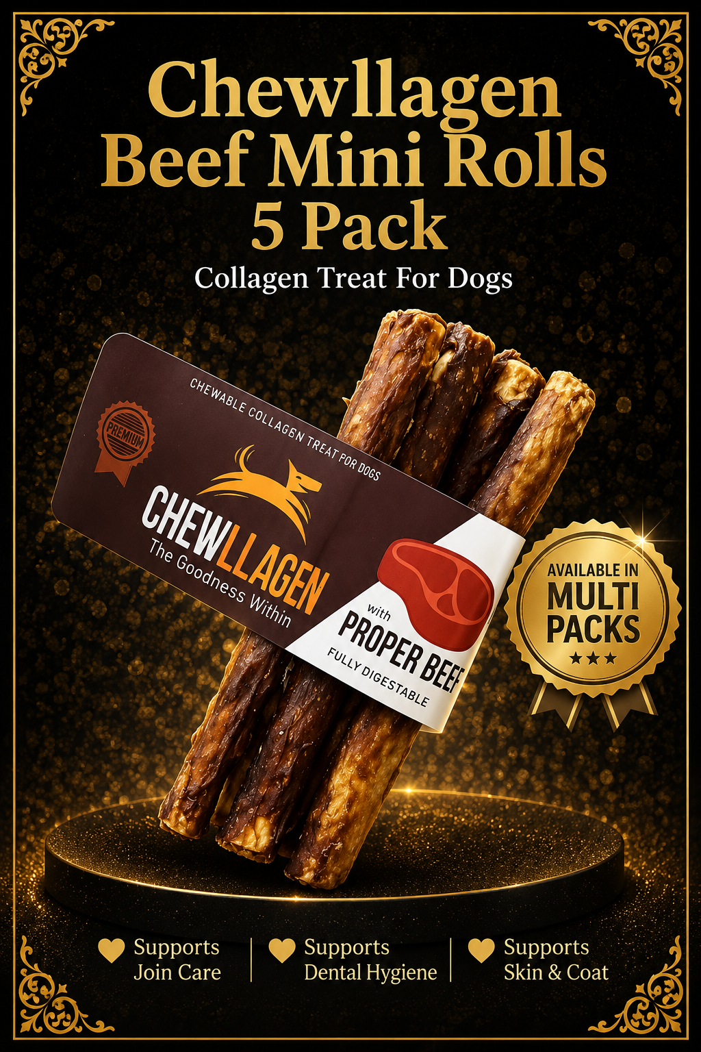 Chewllagen Mini beef Rolls