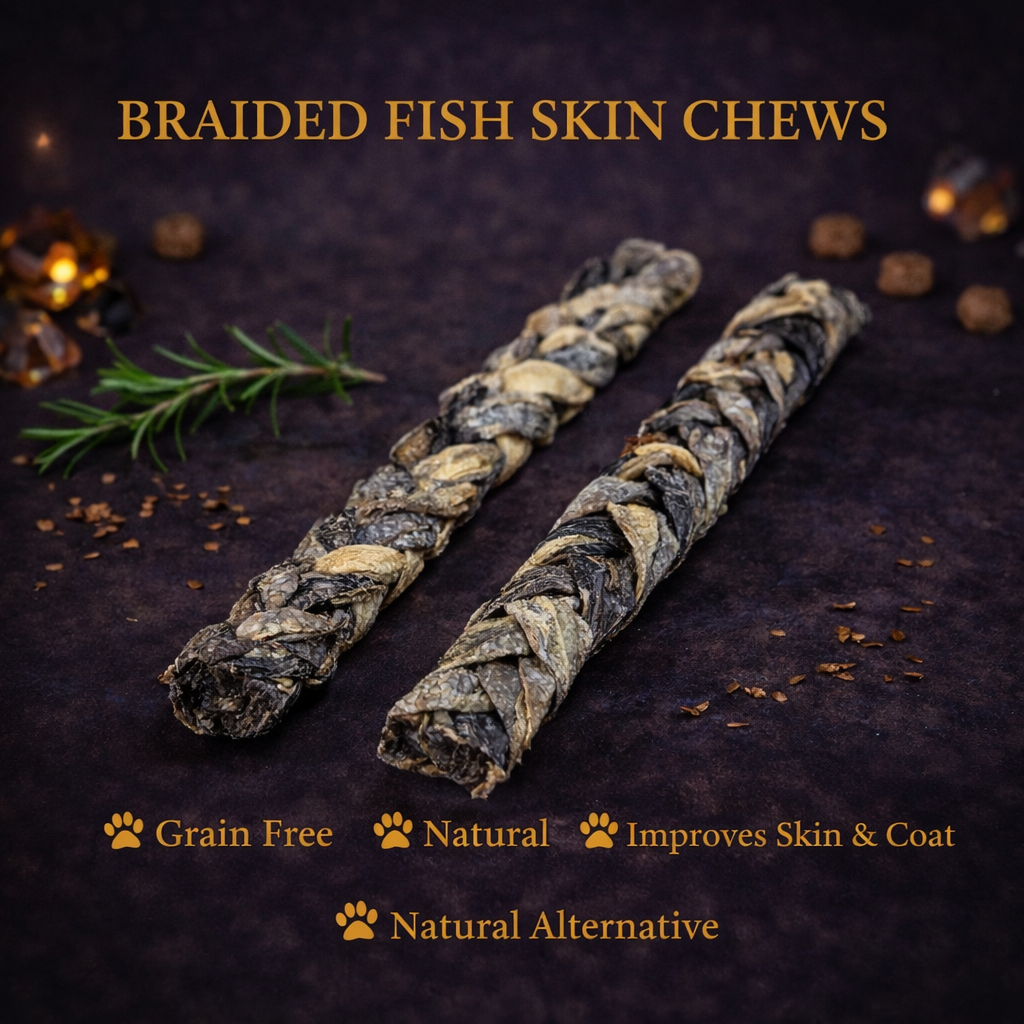 Braided Fish Skins