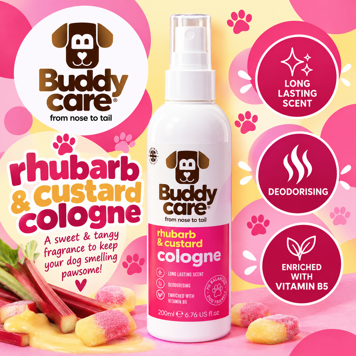 Rhubarb & Custard Cologne