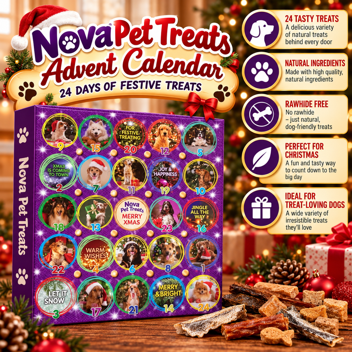 Nova Christmas advent calendar 2026