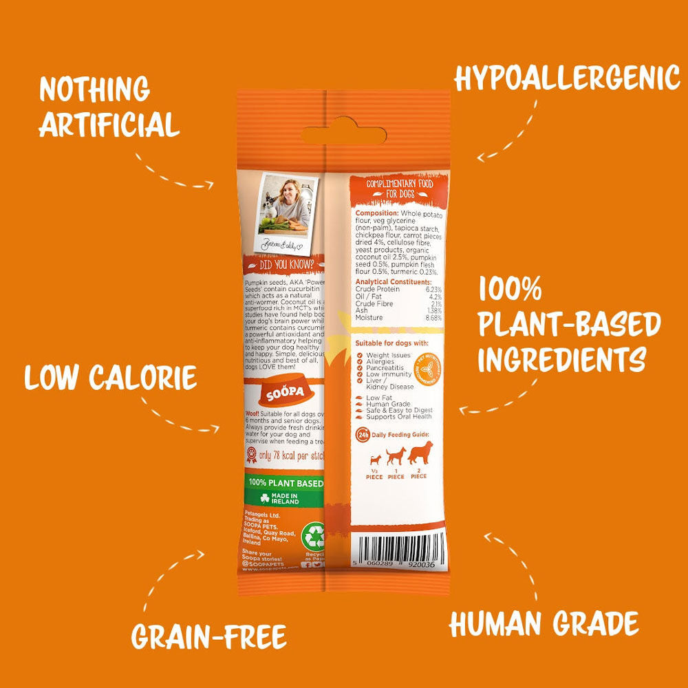 Carrot & Pumpkin Dental Sticks